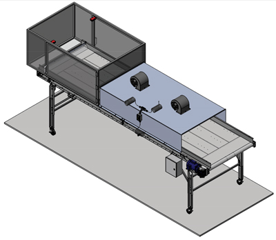 Ambient Air Cooling conveyor